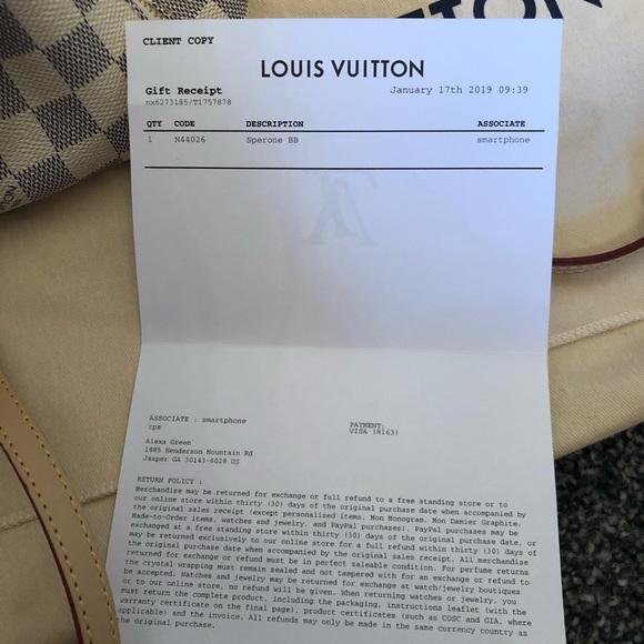 Louis Vuitton Sperone BB - Picture 2 of 16